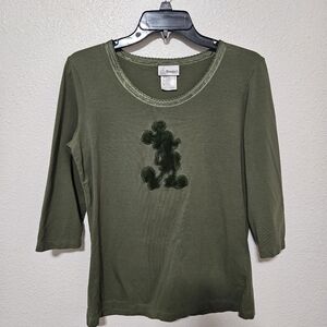 Disneyland Resort 3/4 length top size medium